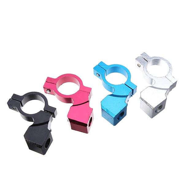 10mm Motorcycle Handlebar Mirror Mount Holders Adapter -* Black