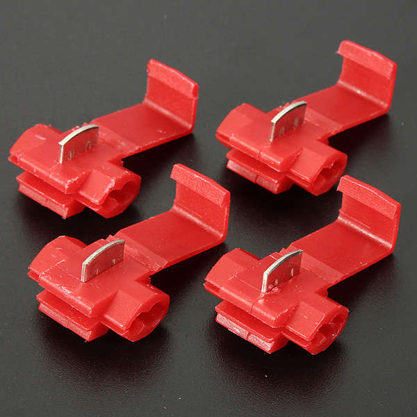 20pcs Wire Connectors Terminals Crimp Electrical Lock Quick Splice