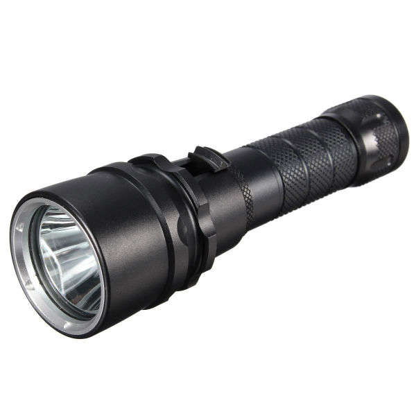 Elfeland XM-L2 2000LM High Power Waterproof Diving LED Flashlight 18650