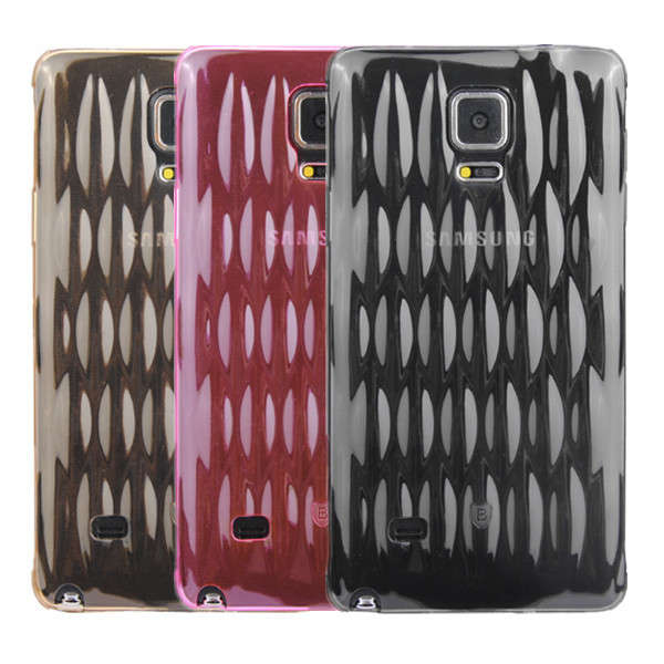 Baseus Brand Clear Soft Back Case Cover For Samsung Galaxy Note 4