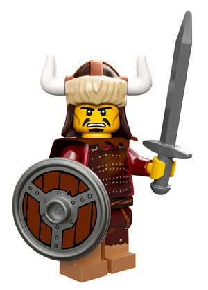 Hun Warrior- LEGO Series 12 Minifigure