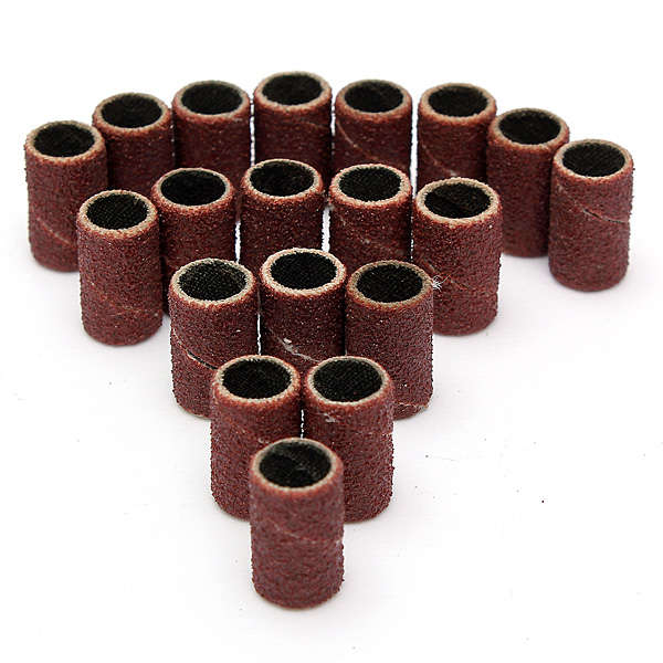 100pcs Electric Nail Drill Bits Sanding Bands #180 Manicure Pedicure