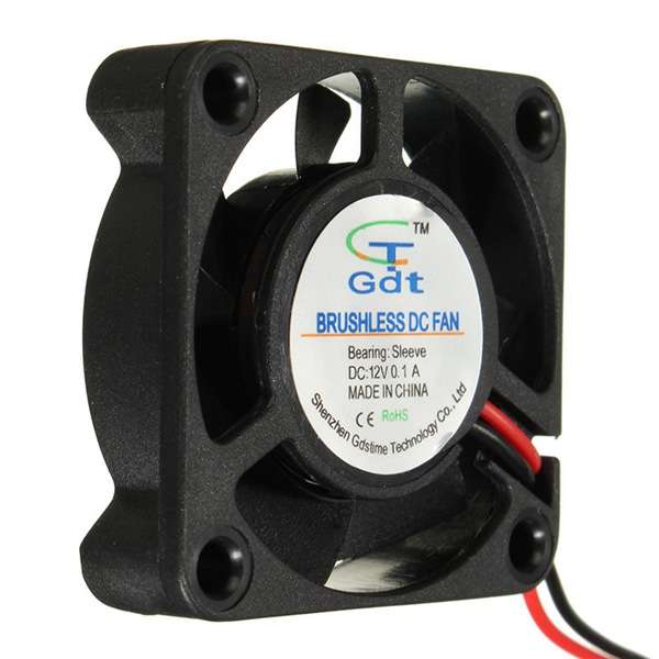 12V DC 40mm Cooling Fan For 3D Printer RAMPS Electronics / Extruder - RepRap Prusa