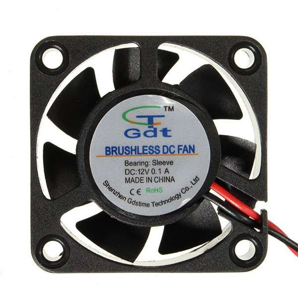 12V DC 40mm Cooling Fan For 3D Printer RAMPS Electronics / Extruder - RepRap Prusa