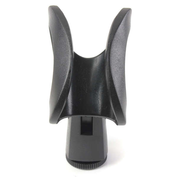 Flexible Rubberized Mic Clips Holder For Instrument Microphone Stand
