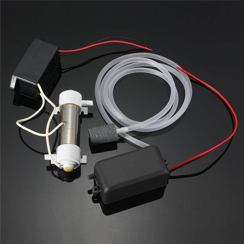 220V 500mg/hr Ozone Generator Tube Water Air Sterilizer Ozonizer Purifier Set
