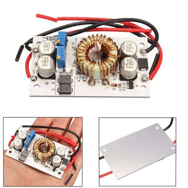 250W 12-50V (Adjustable) 10A Aluminum Board Power Boost LED Driver Module