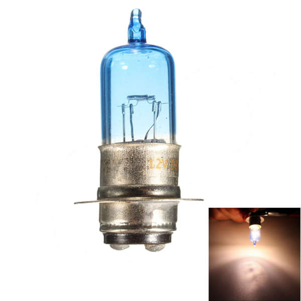 12V H6M 35W 5000K Halogen Bulb ATV Motorcycle Headlight Lamp