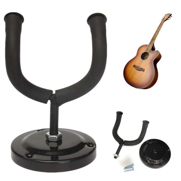 Guitar Hangers Wall Mount Hooks Stand Holder Musical Instrument