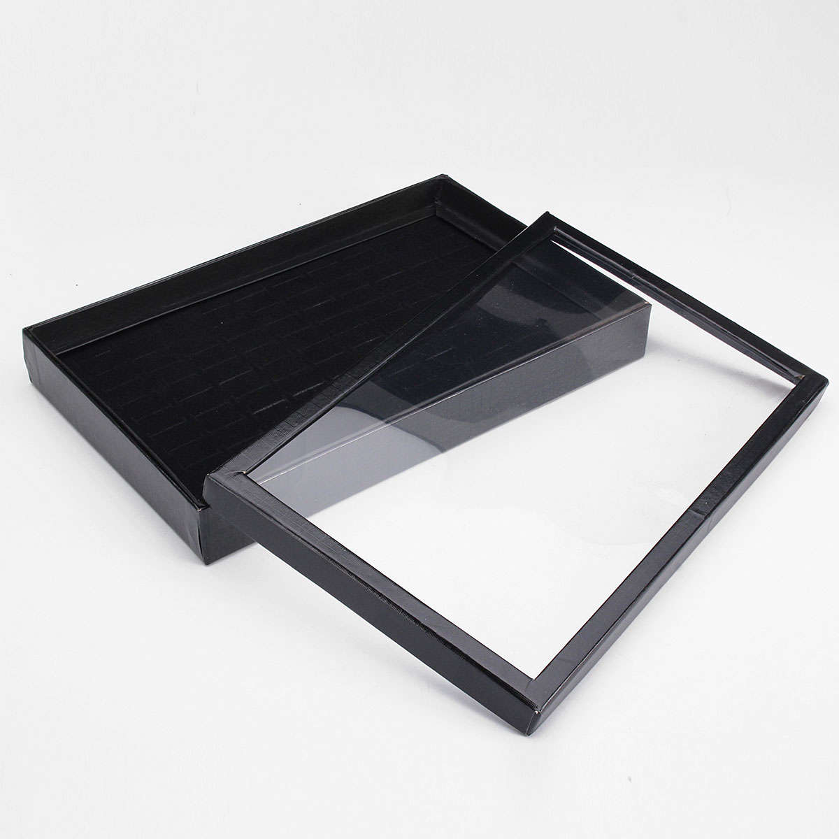 Colorful Ring Earring Jewelry Display Show Storage Box Case Holder