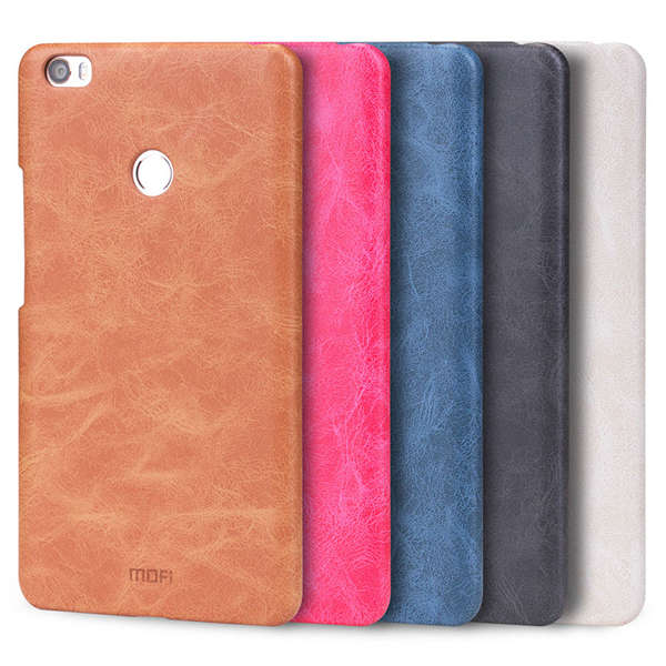MOFI PU Leather Hard Back Protective Cover Case For Xiaomi Mi Max