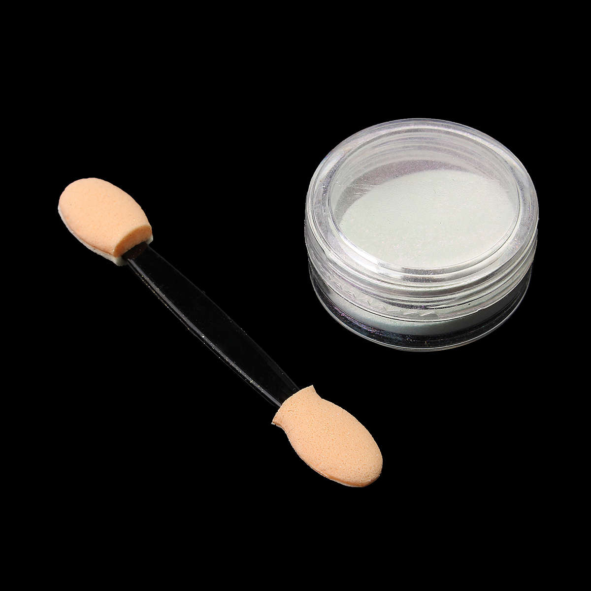 6 Colors Shining Metallic Nail Art Powder Glitter Shimmer Sequins Chrome Dust Pigment Manicure  -* 0