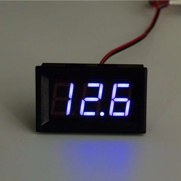 3~30V DC 0.4 Inch Voltmeter Board LED Amp Digital Volt Meter Gauge