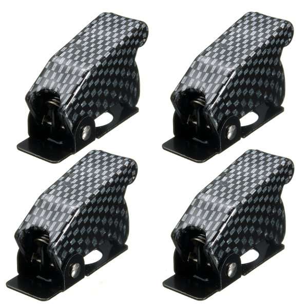 4pcs Toggle Switch Waterproof Boot Plastic Safety Flip Cover Cap