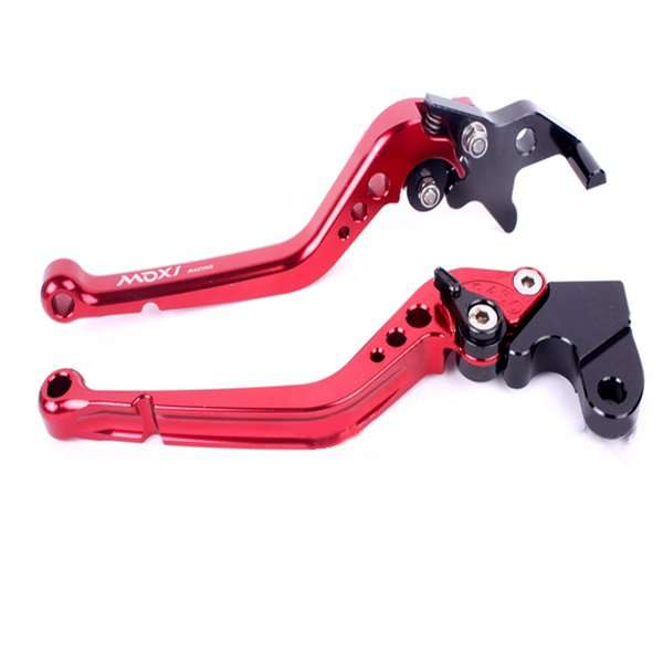 A Pair CNC Adjustable Horn Brake Clutch Lever For Suzuki EN