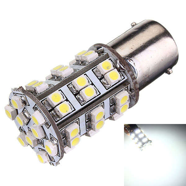 1156 45LED 3528 SMD 6000K Pure White Interior Light Bulb
