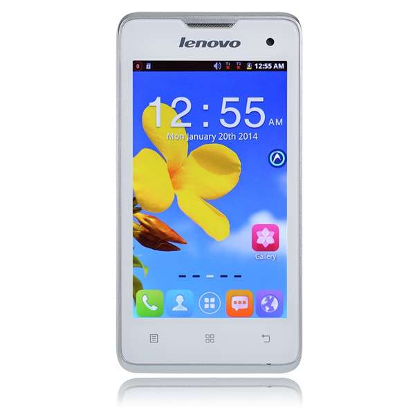 Lenovo A396 4-inch SC7730 1.2GHz Cortex A7 Quad-core Smartphone