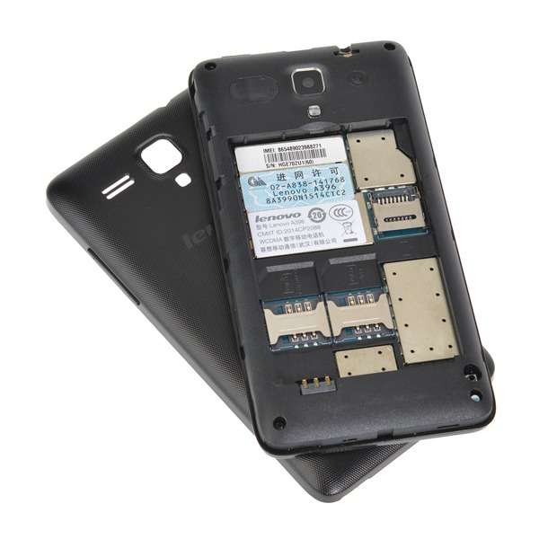 Lenovo A396 4-inch SC7730 1.2GHz Cortex A7 Quad-core Smartphone