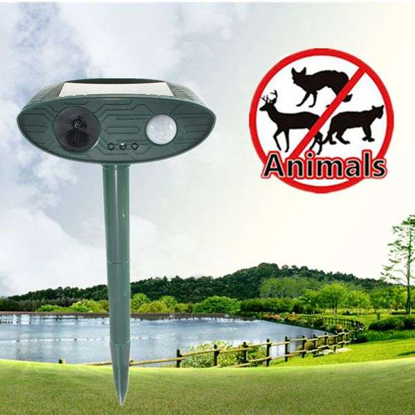 Ultrasonic Solar Power Ultrasonic Repeller Motion Pest Animal Mice Rat Mouse Fox