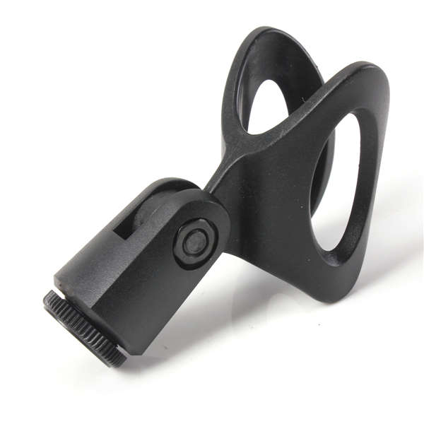 Flexible Rubberized Mic Clips Holder For Instrument Microphone Stand