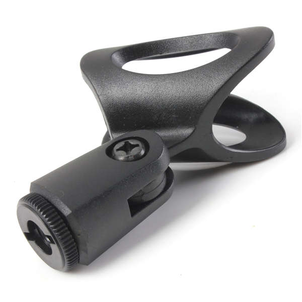Flexible Rubberized Mic Clips Holder For Instrument Microphone Stand