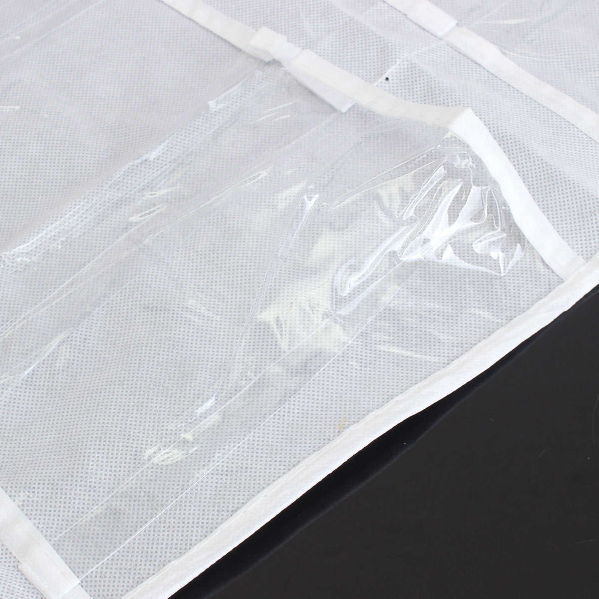 24Pocket Hanging Over Door Stainless Steel Holder Shoes Nonwoven Fabric Organizer Storage Door Wall