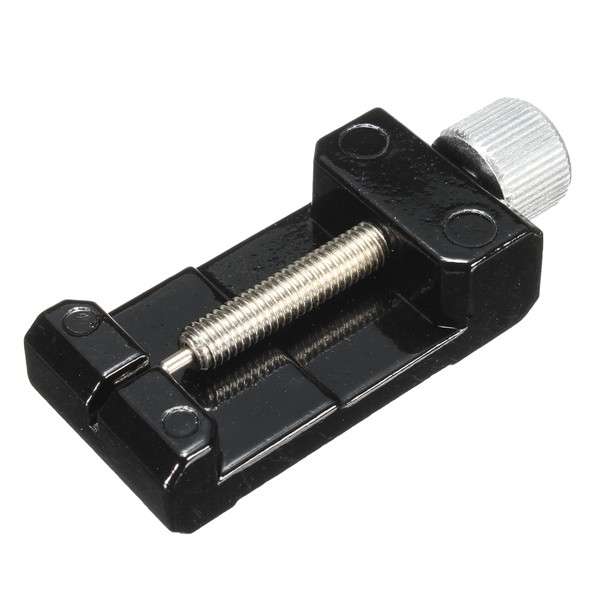 Metal Black Watch Band Adjustment Repair Removal Tool With 3 Spare Pins