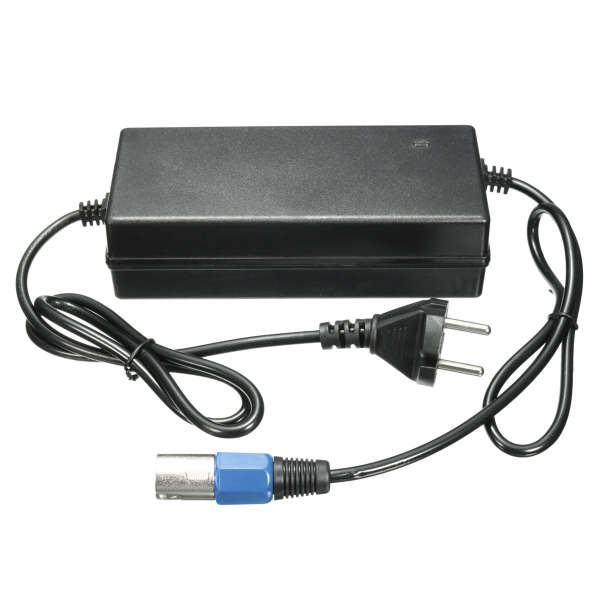 AC 80-240V 1.6A 3 Male Connector Lead Acid Battery Charger For Motorcycle Electric Scooter Bike Bik