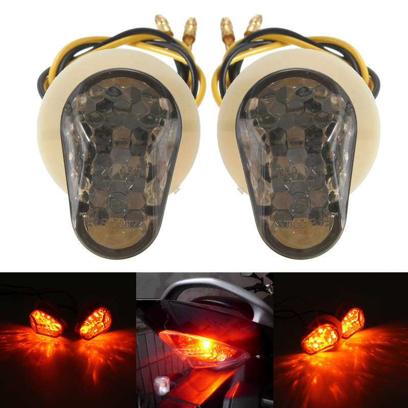 Motorcycle Flushbonading LED Turn Signals for Yamaha YZF FZ1S FZ6S FZ8 2002-2013