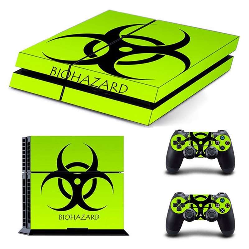 Console Skin Sticker Console + 2 Controller Protector Skin For PS4 PlayStation 4