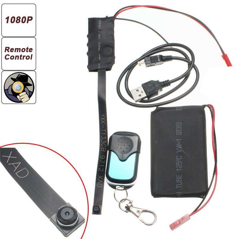 HD 1080P DIY Module Camera Video MINI DV DVR Motion Hidden Camera with Remote Control