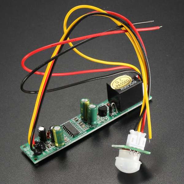 DC 12V 5A IR Pyroelectric Infrared PIR Motion Sensor Detector Module