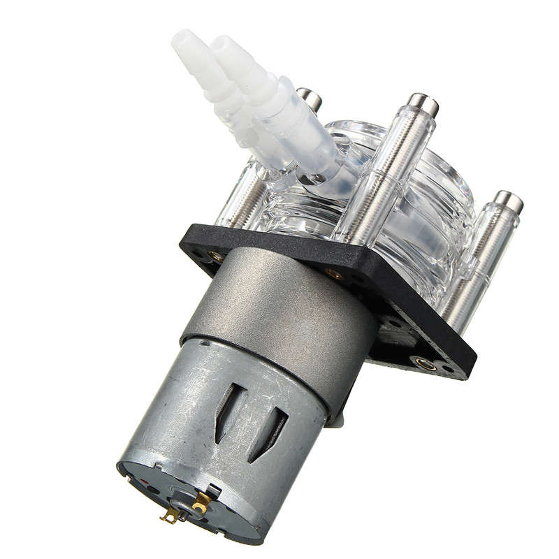 12V Large Flow Peristaltic Pump Tube Dosing Vacuum Aquarium Lab Analytical Water