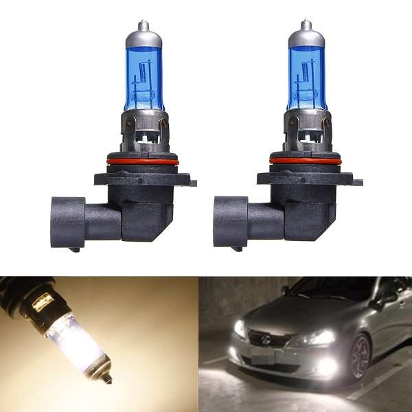 2pcs 9006 HB4 100W 5900K Car Xenon HID Halogen Headlight Bulbs