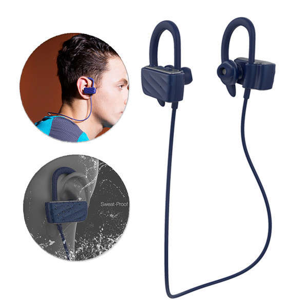 Roman S560 Sport Anti-sweat Stereo Wireless Bluetooth V4.1 Headphone Earphone With Mic