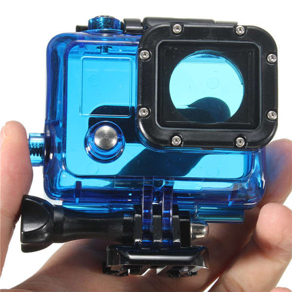 Waterproof Underwater Diving Protective Case Housing Cover For GoPro HERO 3 3 Plus 4