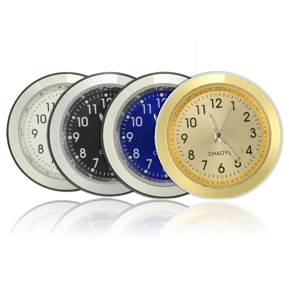 Handlebar Dial Mount Waterproof Clock Watch Universal For Motorcycle Bike