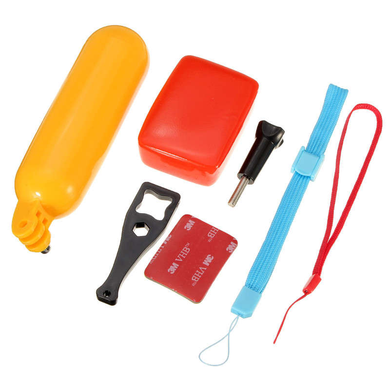 Red Floaty Sponge With Floating Hand Grip Accessories for GoPro HD Hero 2 3 Plus 4 XiaoMi Yi SJcam