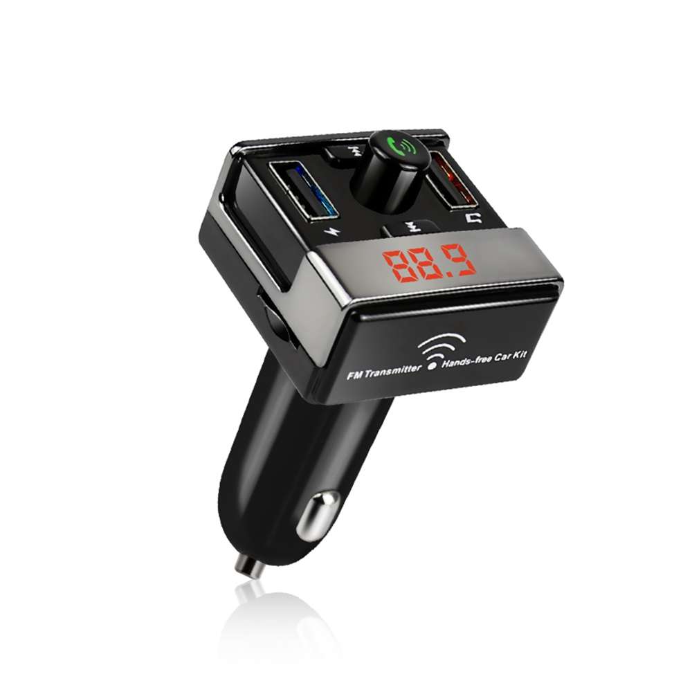 Car Bluetooth Car Charger MP3 Hands-Free FM Transmitter