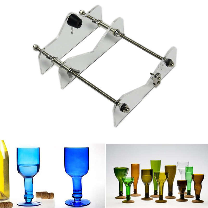 DIY Glass Wine Bottle Cutter Cutting Machine Jar Kit Craft Machine Recycle Tool