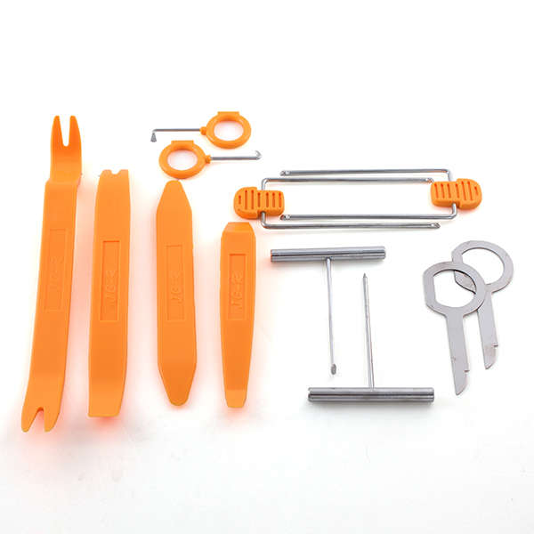 12pcs Car Radio Audio Door Clip Panel Trim Dash Removal Pry Tool Kit