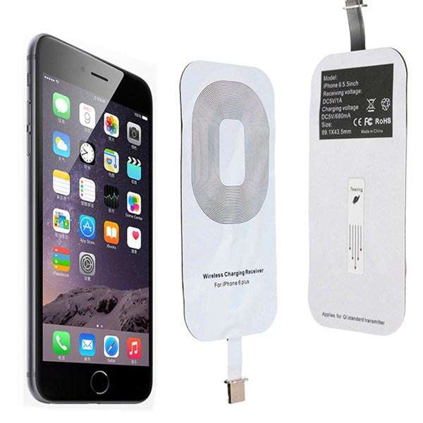 Slim Qi Wireless Charger Charging Receiver Card For iPhone 6 Plus
