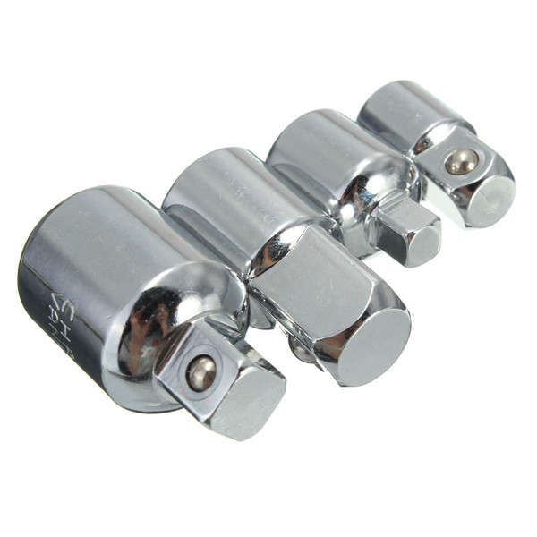 Socket Ratchet Converter Reducers Adaptors 1/2 3/8 1/4 inch Universal Joint Impact Adapter
