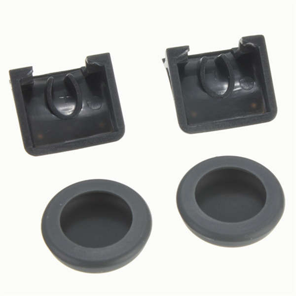 Dual Triggers + Silicone Thumb Grip Cap Cover 4in1 Set For PS3 Controller