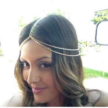 *Tassel Gold Metal Hairpin