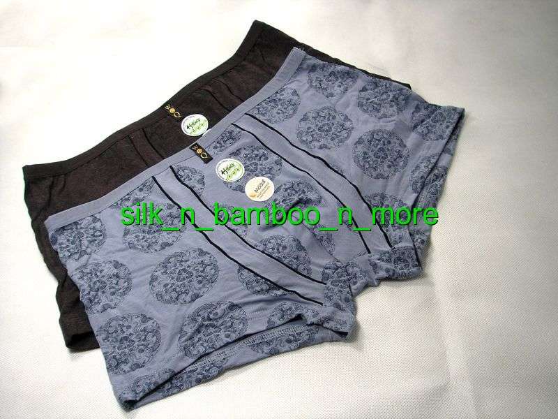 LOT TWO SUPER SOFT - LOT 2 MEN BAMBOO CHARCOAL BOXER SHORT BRIEFS 3XL(W40-42)