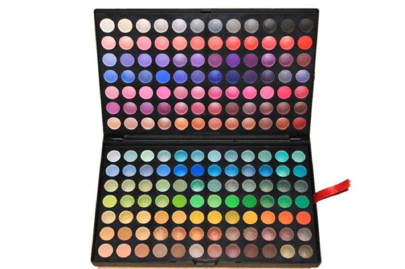 168 Colors Matte, Satin, Glitter and Shimmer Eyeshadow palette