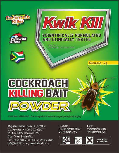 KWIK KILL COCKROACH POWDER