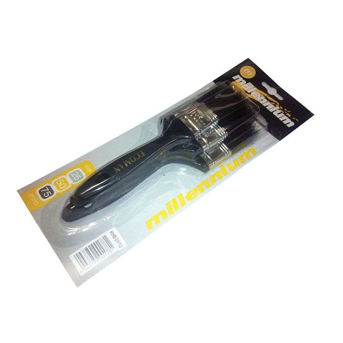 Academy Brushware Ecoman 3 Piece Paint Brush Set - 25/50/75mm