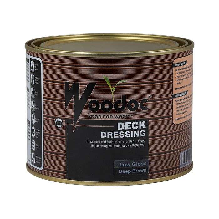 Woodoc Deck Dressing 1L - Deep Brown